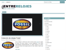 Tablet Screenshot of entrerelojes.com